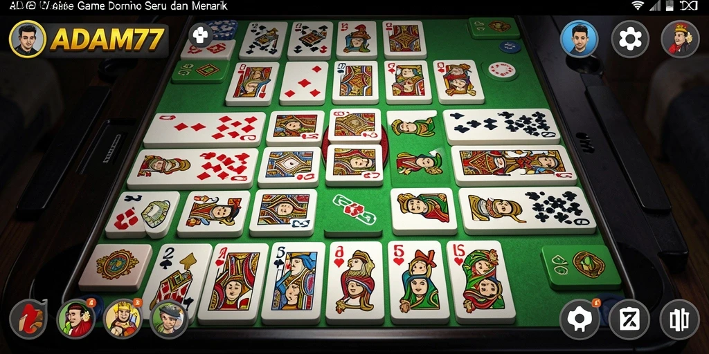 Tampilan gameplay seru dan menarik dari ADAM77.