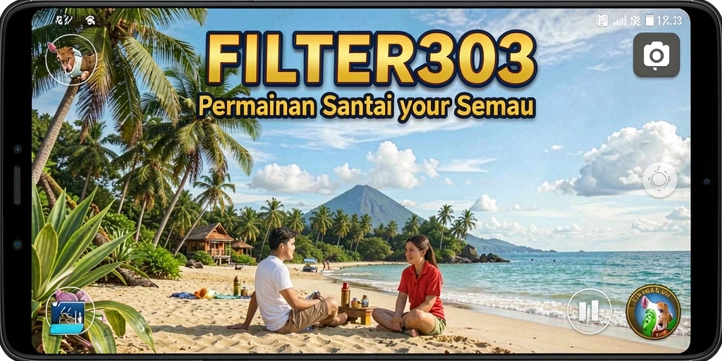 Tampilan gameplay FILTER303 yang menarik dan menyenangkan.