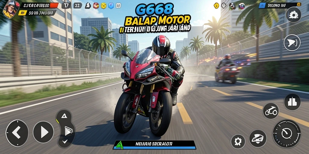 Tampilan gameplay G668 yang menegangkan dan mendebarkan.