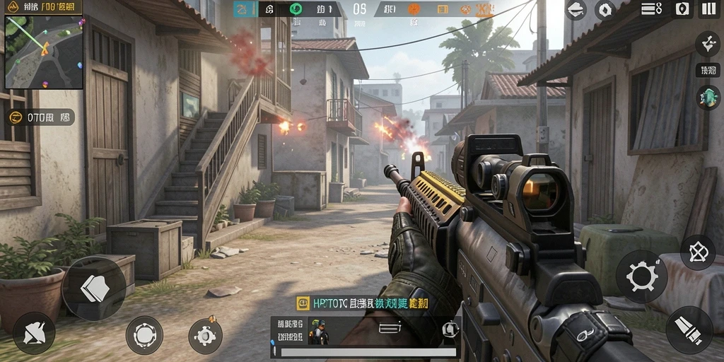 Tampilan gameplay HPTOTO yang mendebarkan saat pertempuran berlangsung.