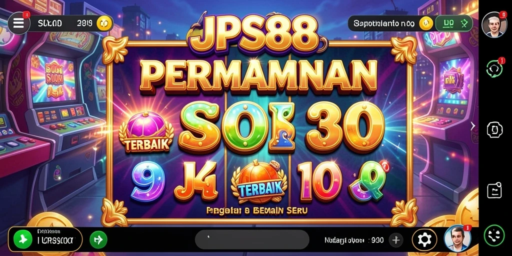 Screenshot gameplay JPS88 yang menampilkan keseruan permainan Slot.