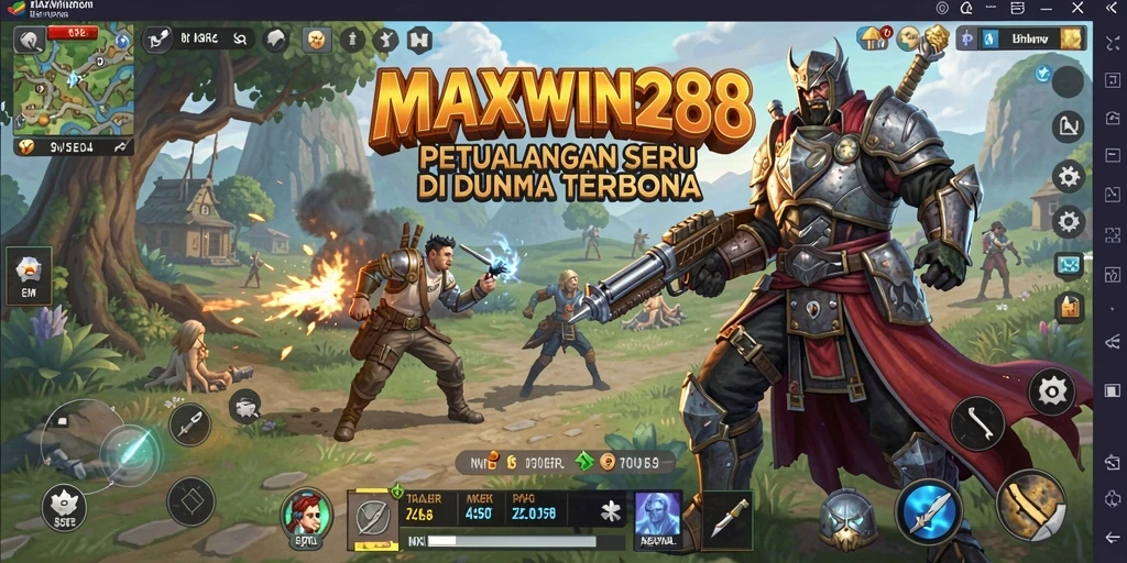 Gameplay seru dalam dunia terbuka MAXWIN288.