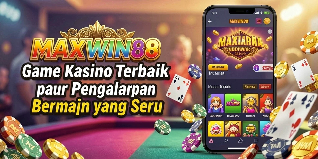 Screenshot gameplay Kasino yang penuh aksi di MAXWIN88.