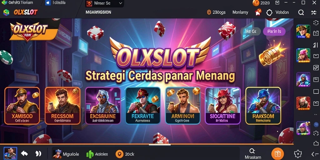 Tampilan gameplay seru dan strategi dalam OLXSLOT.