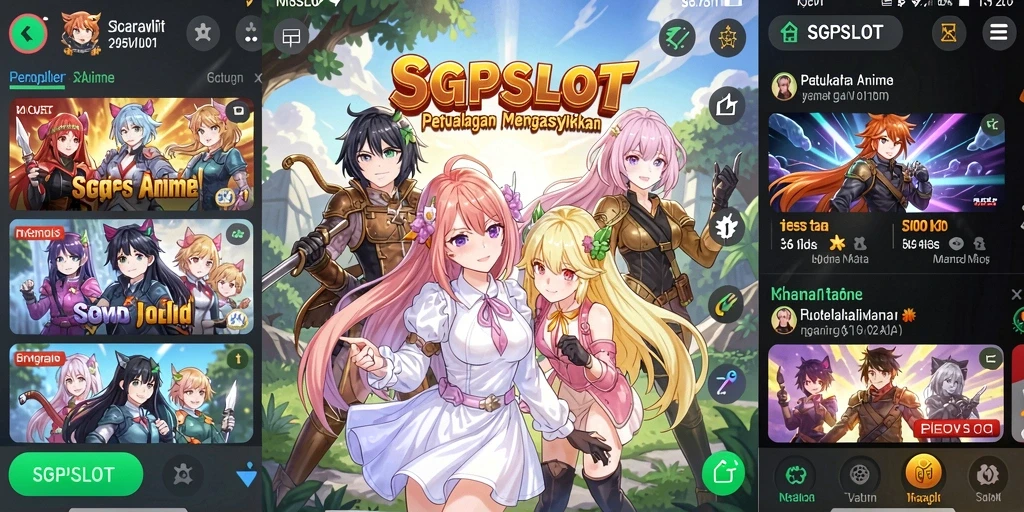 Tampilan gameplay yang menarik dan penuh aksi dari SGPSLOT.