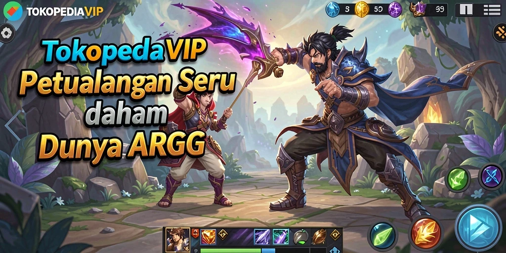 Screenshot menampilkan aksi seru dalam gameplay ARPG.
