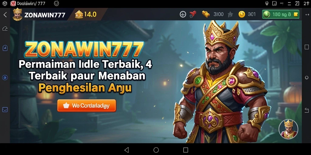 Tampilan gameplay ZONAWIN777 yang mengasyikkan dan menarik.